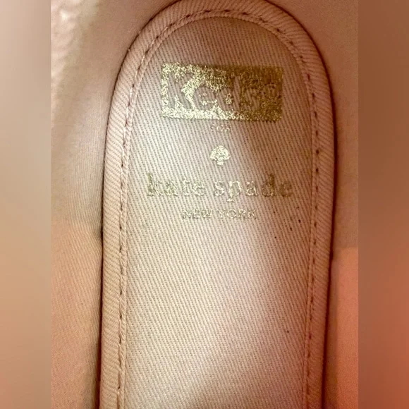 Kate Spade x Keds Triple Kick Pink Grosgrain Sneakers, ribbon laces, like new, 8 - Picture 15 of 16